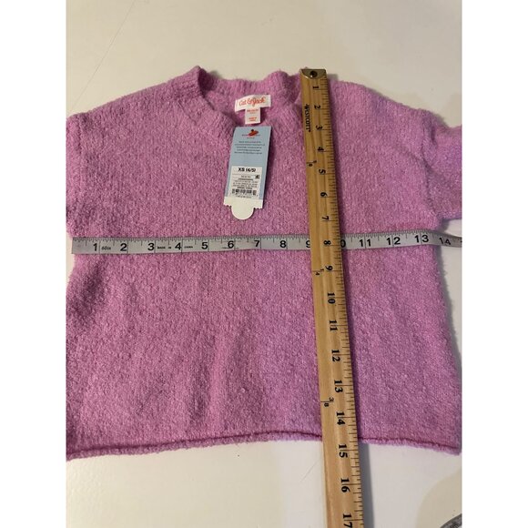Cat & Jack Girls Knit Sweater Size XS 4/5 NWT - Picture 5 of 6